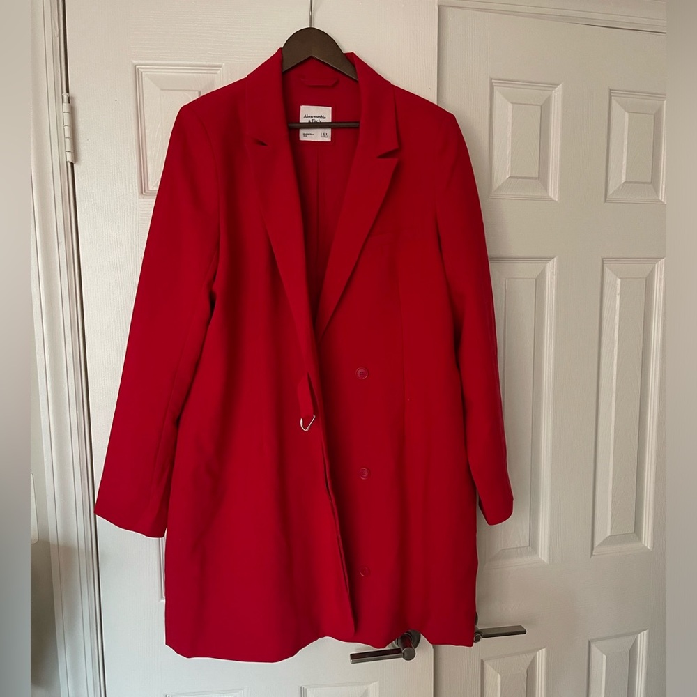Abercrombie and Fitch Side Belt Blazer Mini Dress